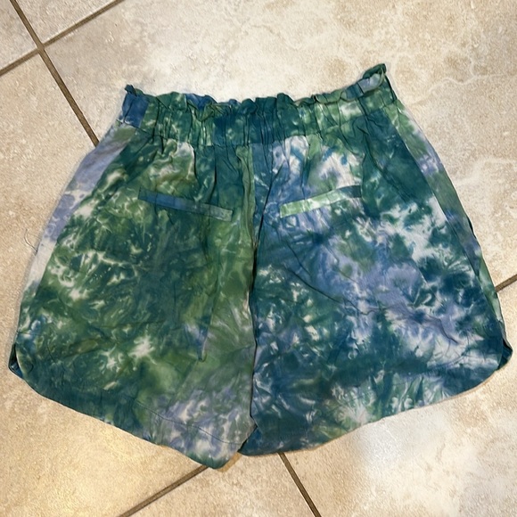 FRNCH Paris Delhi Tie Dye Pull On Shorts XS - Picture 7 of 8